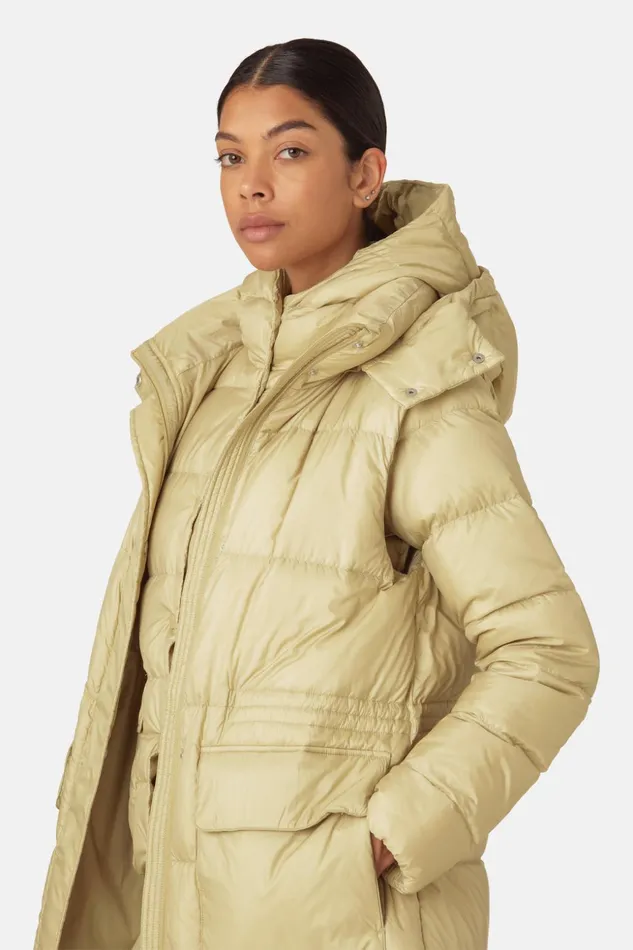 Women Ilse Jacobsen Jackets And Coats Long Down Vest 8211 Olive Grass Women Ilse Jacobsen Jackets And Coats Long Down Vest 8211 Olive Grass