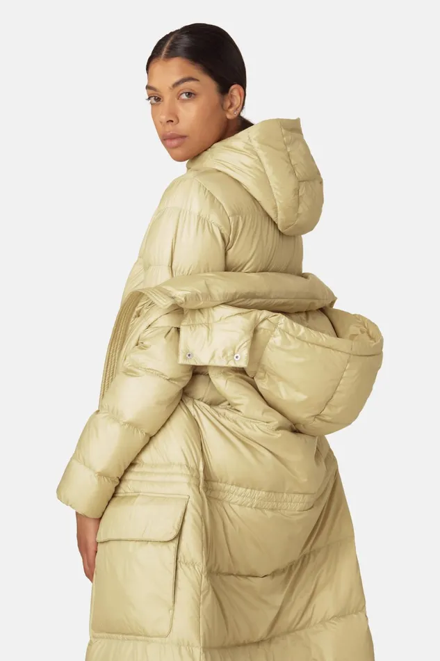 Women Ilse Jacobsen Jackets And Coats Long Down Vest 8211 Olive Grass Women Ilse Jacobsen Jackets And Coats Long Down Vest 8211 Olive Grass