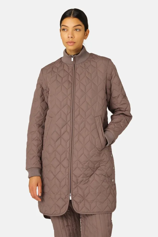 Women Ilse Jacobsen Jackets And Coats Quilt Coat 8211 Old Lavender Women Ilse Jacobsen Jackets And Coats Quilt Coat 8211 Old Lavender