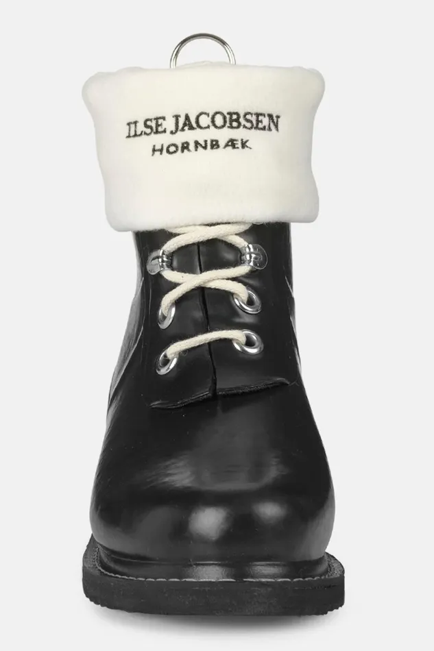 Women Ilse Jacobsen Rainboots Accessories Fleece Socks For Rub2 Short Rainboots 8211 Creme Black Women Ilse Jacobsen Rainboots Accessories Fleece Socks For Rub2 Short Rainboots 8211 Creme Black