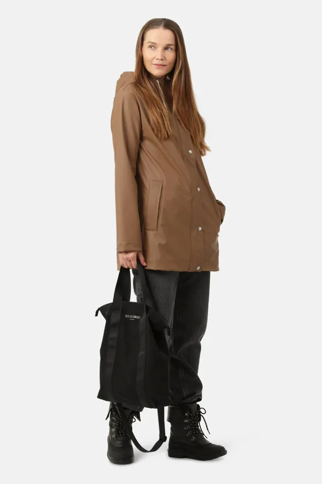 Women Ilse Jacobsen Raincoats Rain Jacket 8211 Acorn