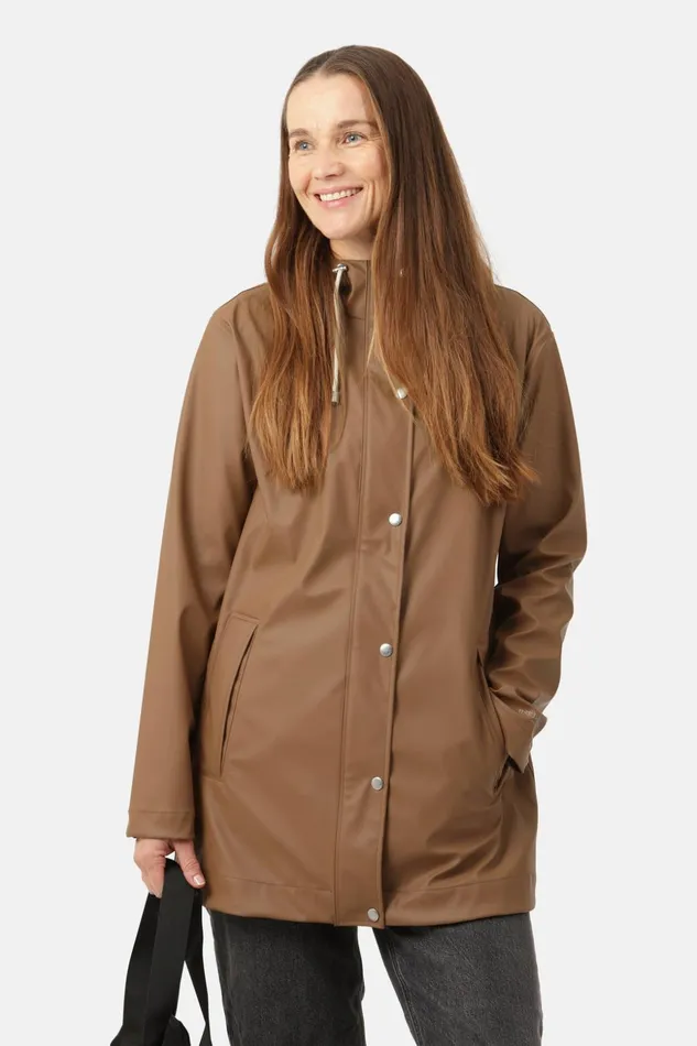 Women Ilse Jacobsen Raincoats Rain Jacket 8211 Acorn Women Ilse Jacobsen Raincoats Rain Jacket 8211 Acorn