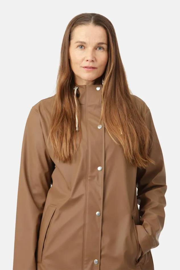 Women Ilse Jacobsen Raincoats Rain Jacket 8211 Acorn Women Ilse Jacobsen Raincoats Rain Jacket 8211 Acorn