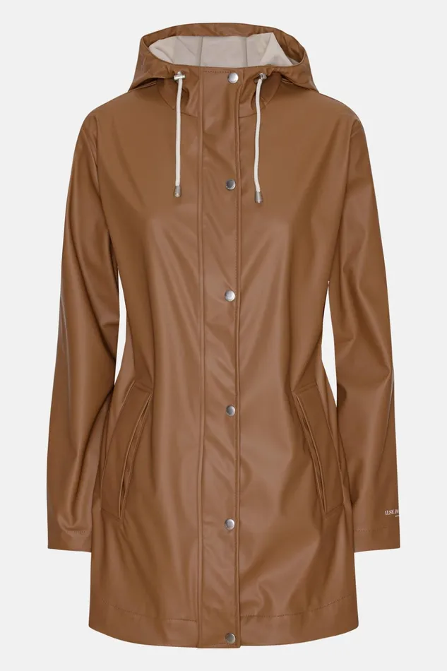 Women Ilse Jacobsen Raincoats Rain Jacket 8211 Acorn Women Ilse Jacobsen Raincoats Rain Jacket 8211 Acorn