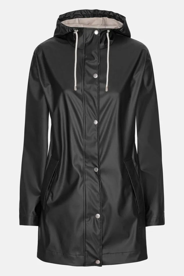 Women Ilse Jacobsen Raincoats Rain Jacket 8211 Black Beauty Women Ilse Jacobsen Raincoats Rain Jacket 8211 Black Beauty