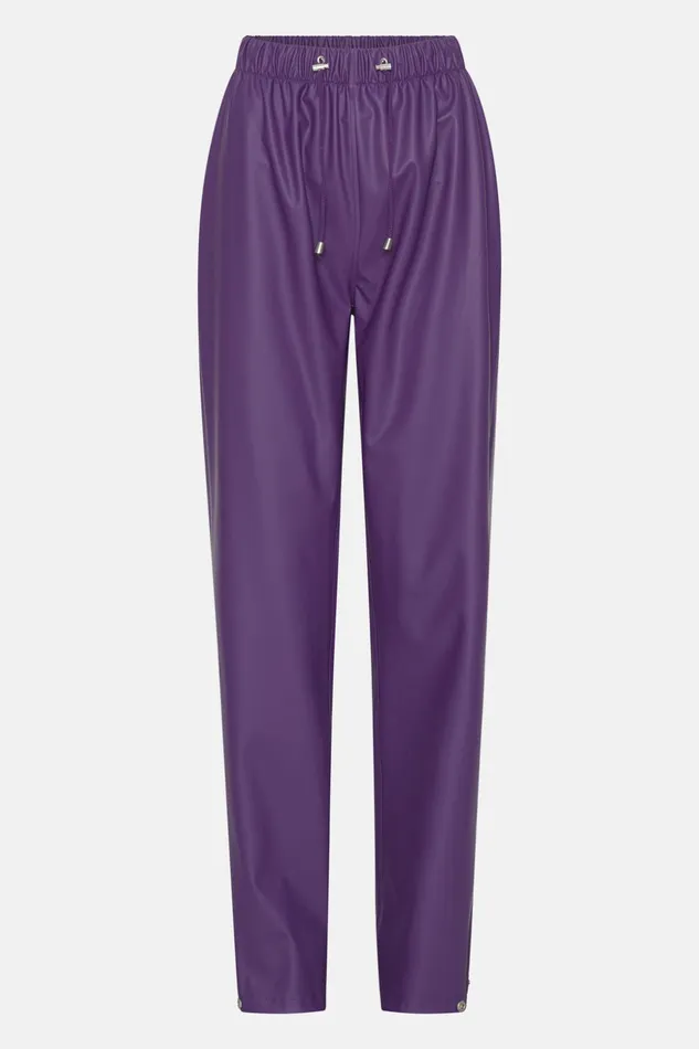 Women Ilse Jacobsen Raincoats Rain Trousers 8211 Purple Rain