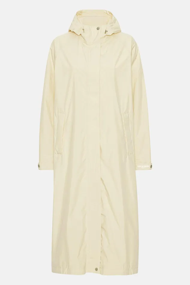 Women Ilse Jacobsen Raincoats Raincoat 8211 Bleached Sand