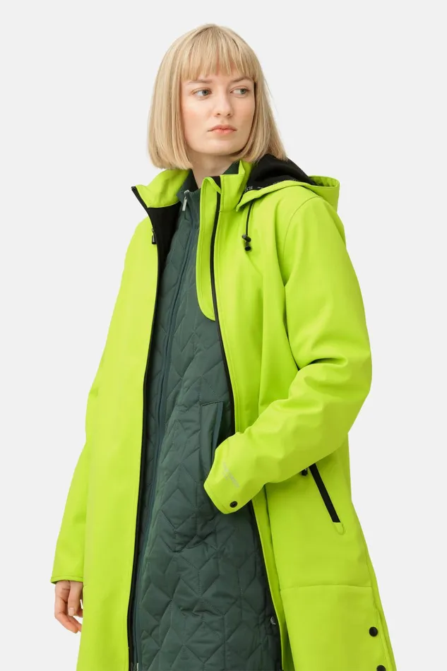 Women Ilse Jacobsen Raincoats Raincoat 8211 Lime Green