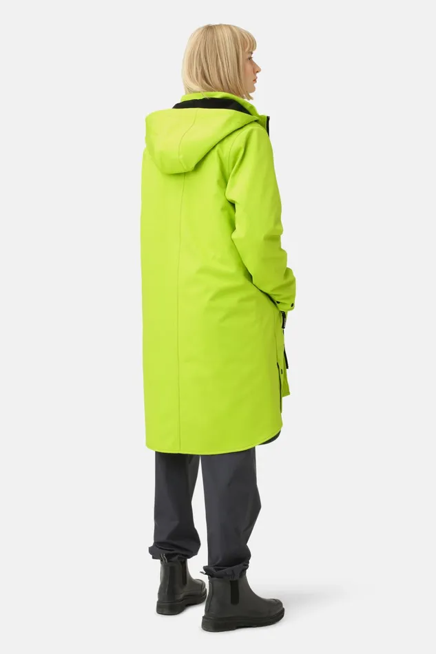Women Ilse Jacobsen Raincoats Raincoat 8211 Lime Green