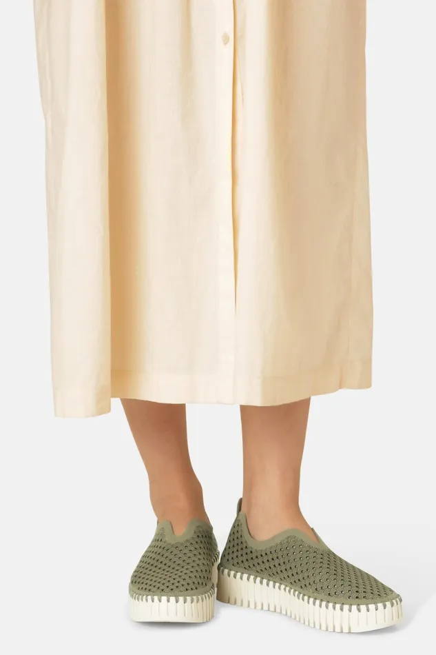 Women Ilse Jacobsen Tulip Flats Flats 8211 Army