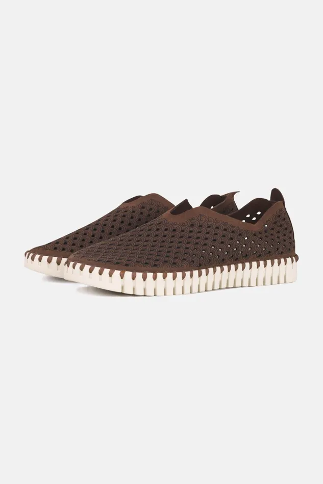 Women Ilse Jacobsen Tulip Flats Tulip SlipIn 8211 Brown