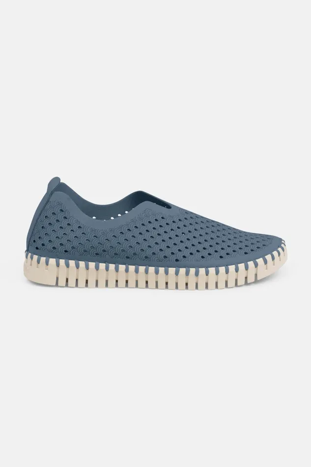 Women Ilse Jacobsen Tulip Flats Tulip SlipIn 8211 Grey Blue Women Ilse Jacobsen Tulip Flats Tulip SlipIn 8211 Grey Blue