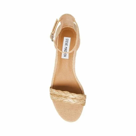 Women IRENEE NATURAL TWEED Natl Tweed Steve Madden Sandals Women IRENEE NATURAL TWEED Natl Tweed Steve Madden Sandals