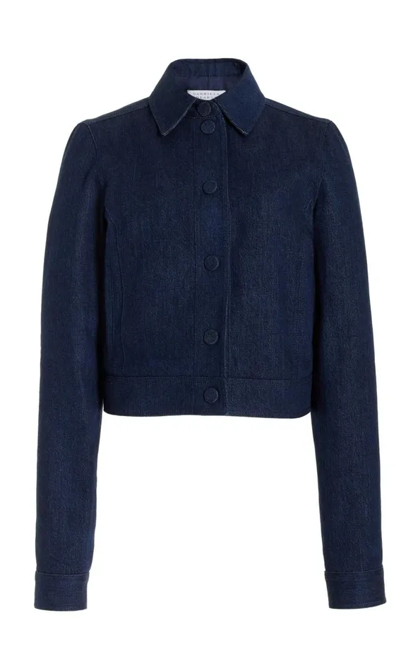 Women Jackets and Coats Gabriela Hearst Thereza Jacket In Organic Raw Denim