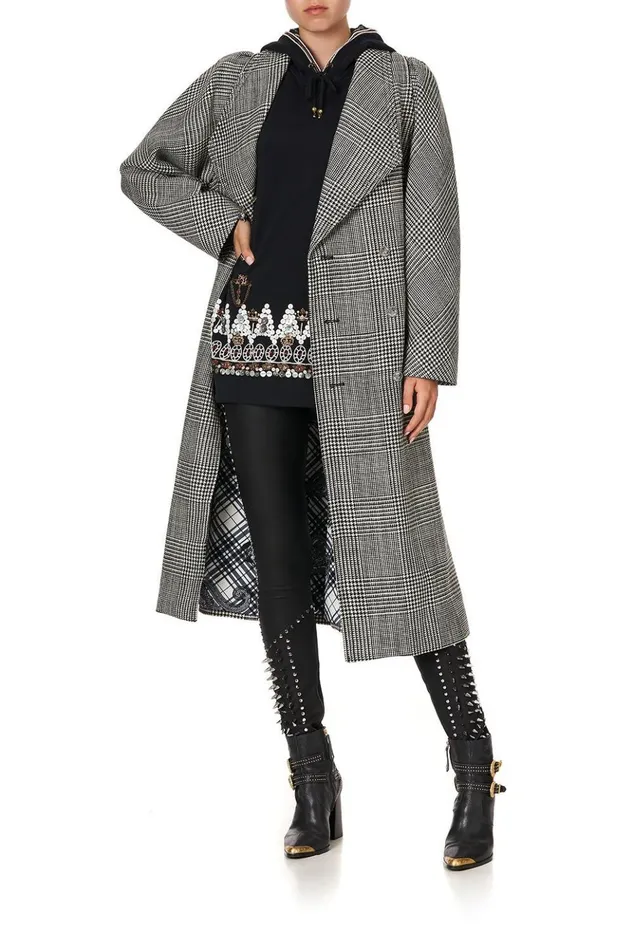 Women Jackets Camilla Coat With Vest Detail Sid The Kid