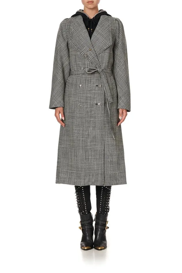 Women Jackets Camilla Coat With Vest Detail Sid The Kid