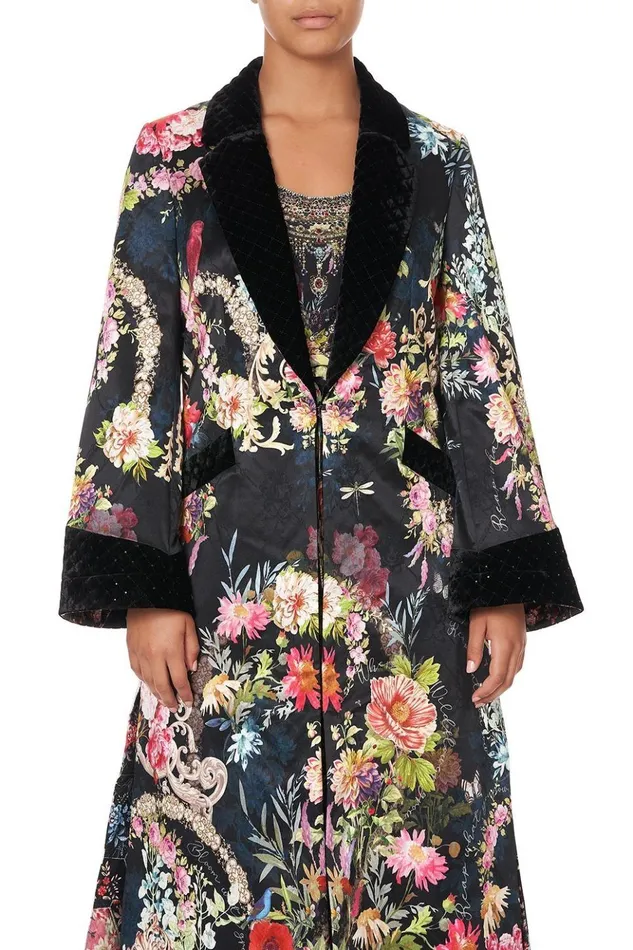 Women Jackets Camilla Jacket With Topstitched Detail Hampton Hive