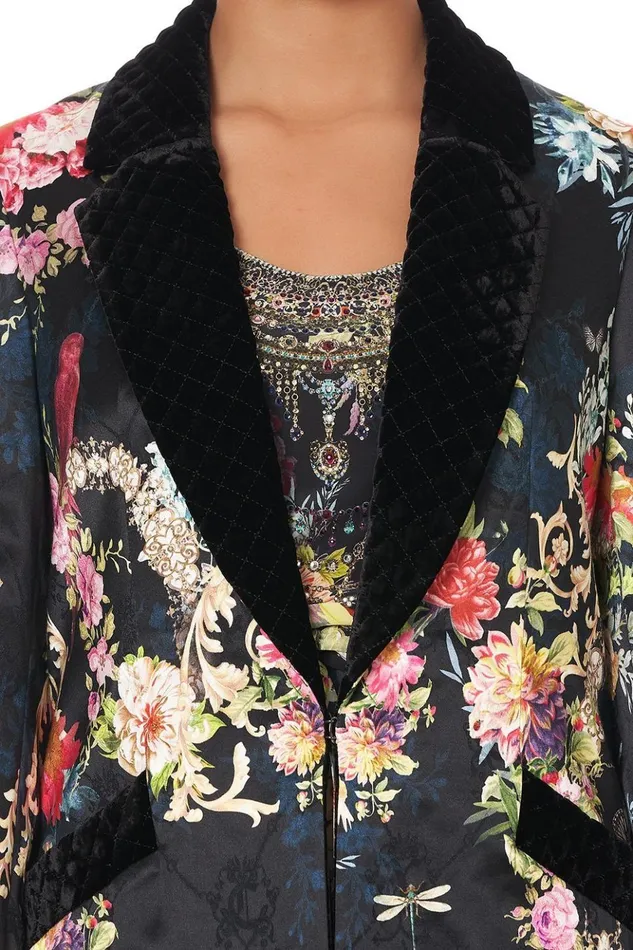 Women Jackets Camilla Jacket With Topstitched Detail Hampton Hive