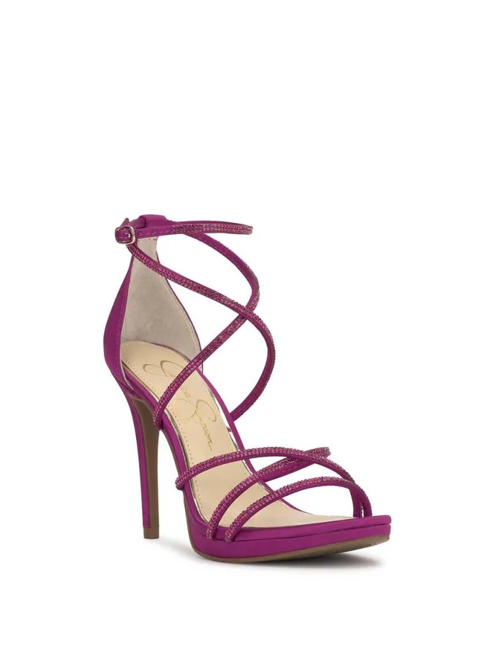 Women Jaeya High Heel In Mulberry Jessica Simpson Platforms