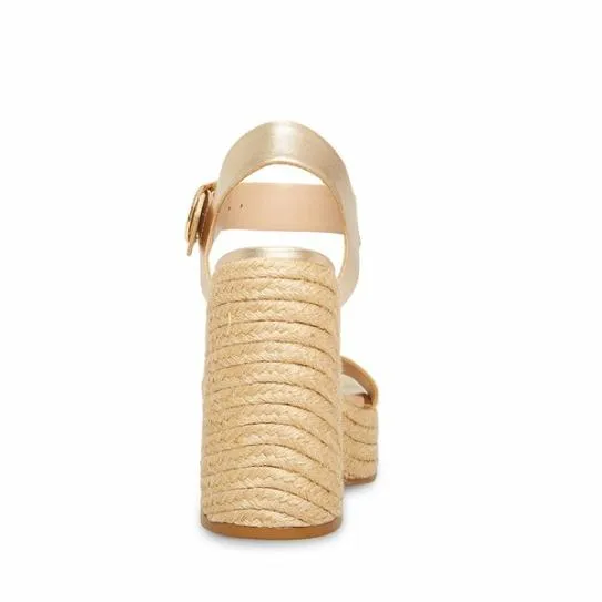 Women JANICE GOLD Gold Steve Madden Heels Women JANICE GOLD Gold Steve Madden Heels