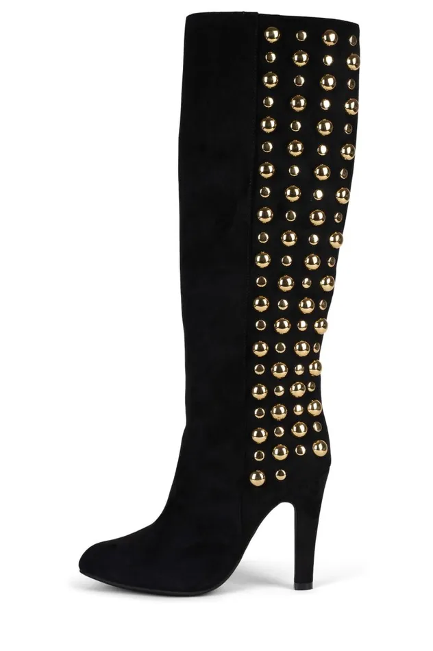 Women Jeffrey Campbell Knee High BigStud