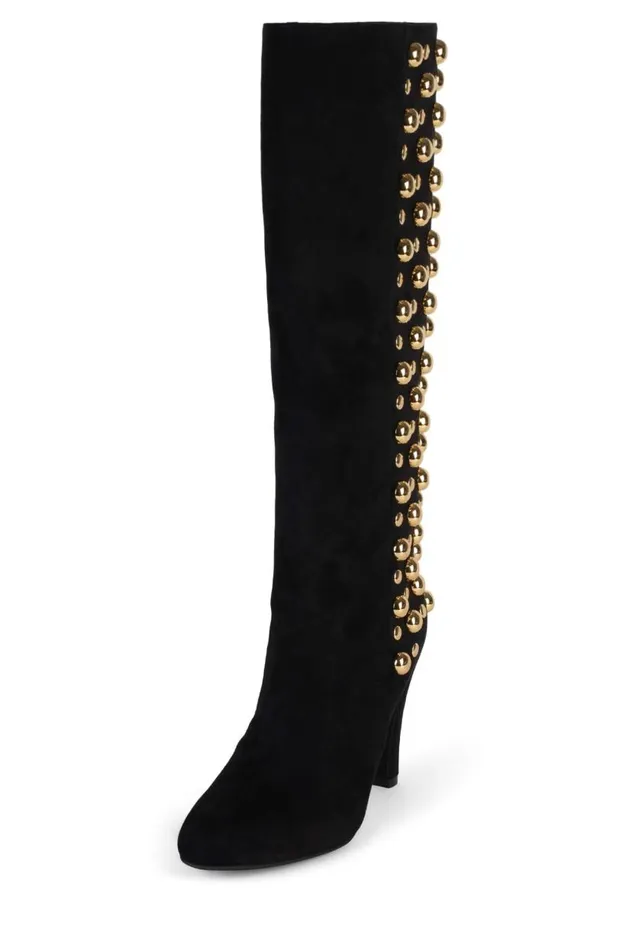 Women Jeffrey Campbell Knee High BigStud
