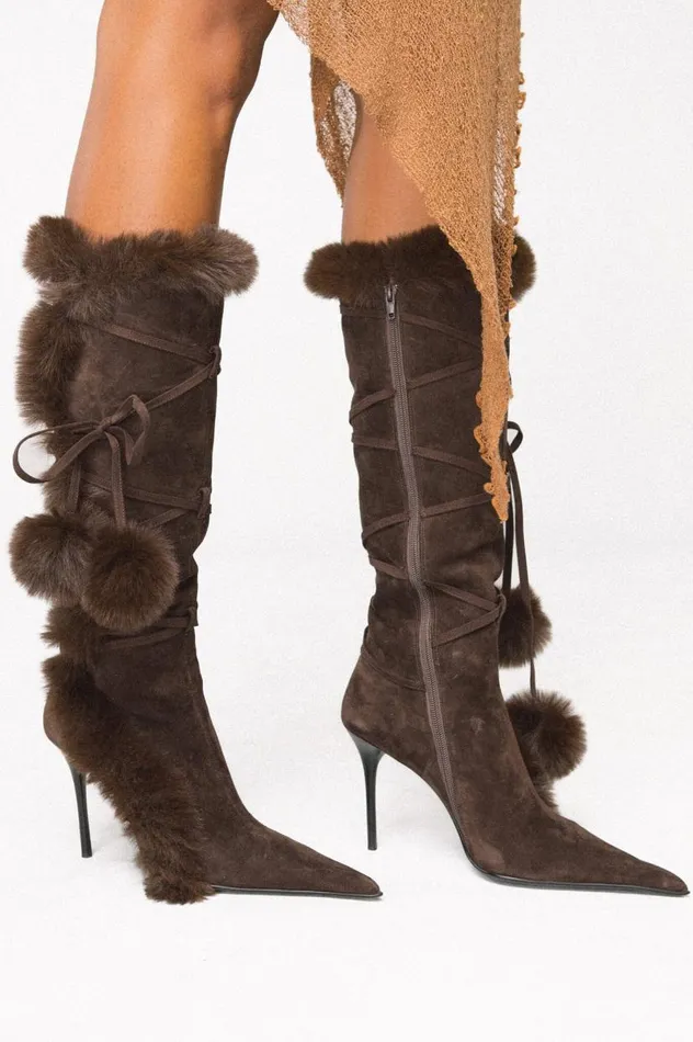 Women Jeffrey Campbell Knee High Chilly