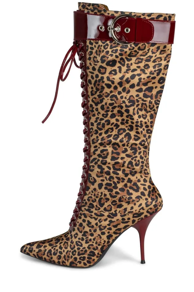 Women Jeffrey Campbell Knee High LacedUp