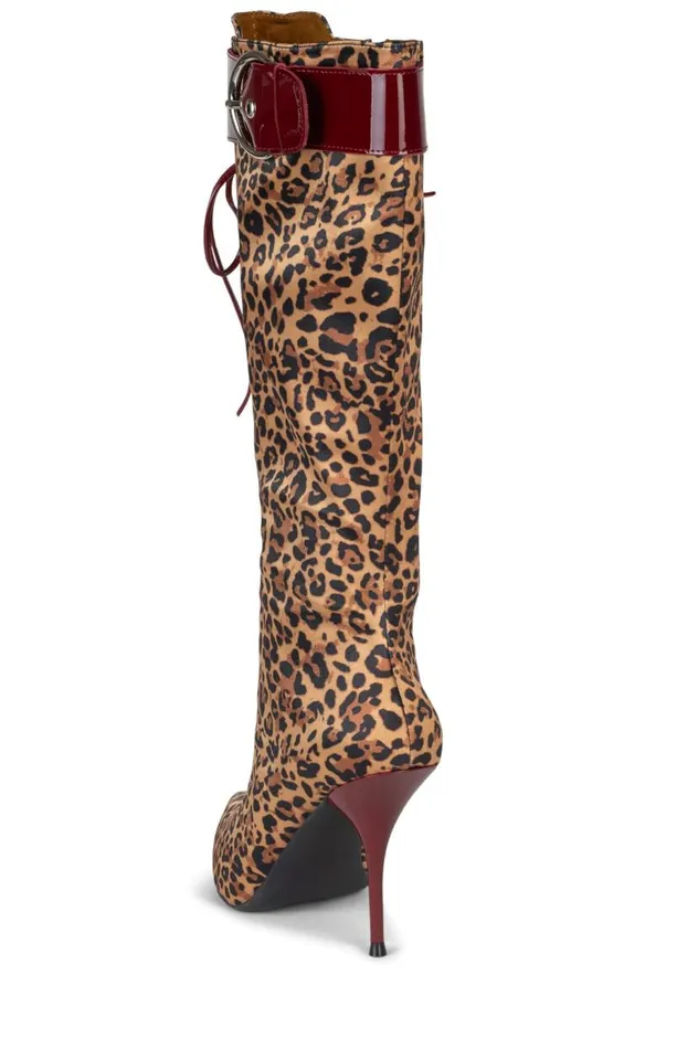 Women Jeffrey Campbell Knee High LacedUp