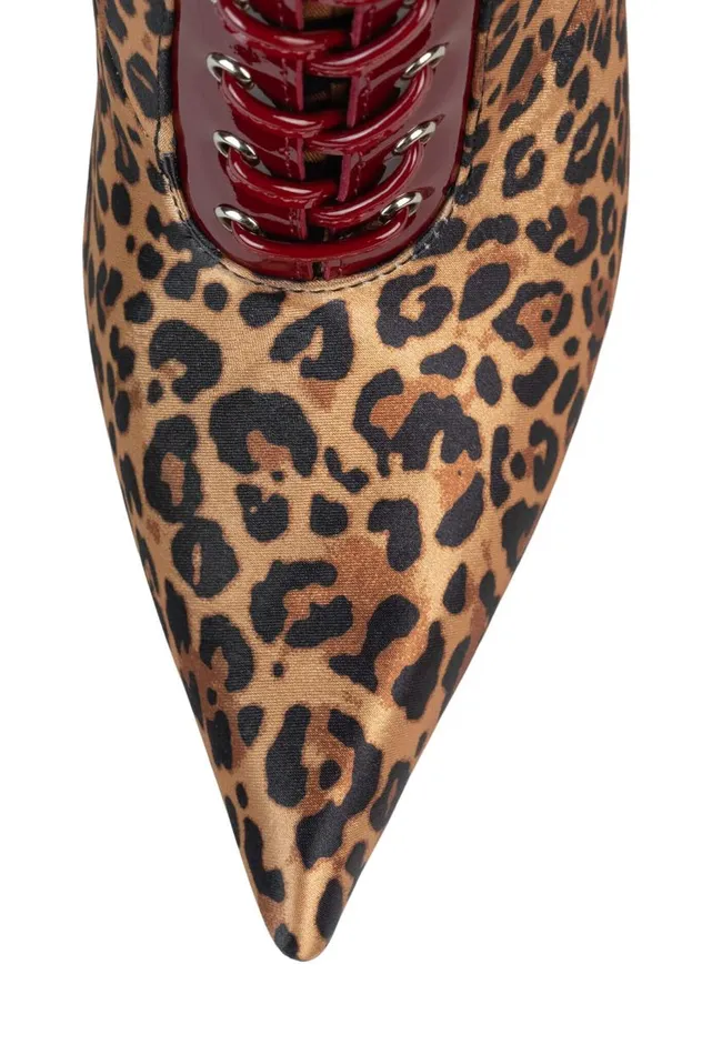 Women Jeffrey Campbell Knee High LacedUp