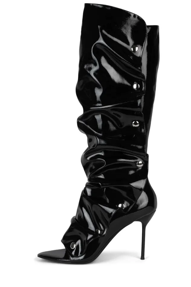 Women Jeffrey Campbell Knee High Overlap