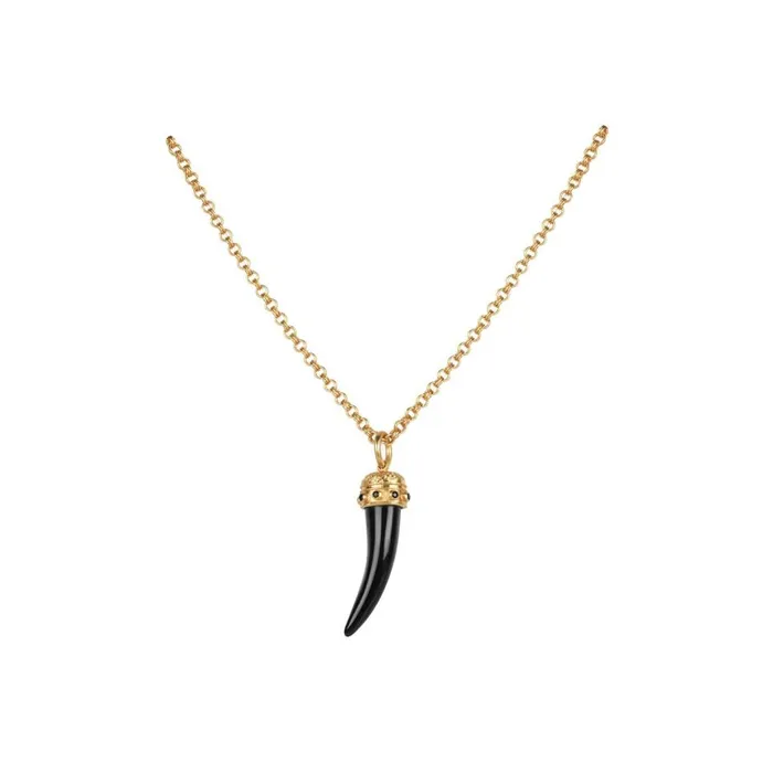 Women Jewellery Camilla Valere Black Onyx Lioness Necklace Multi