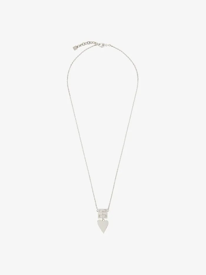 Women Jewelry Givenchy 4G Necklace In Metal And Enamel Pinksilvery Women Jewelry Givenchy 4G Necklace In Metal And Enamel Pinksilvery