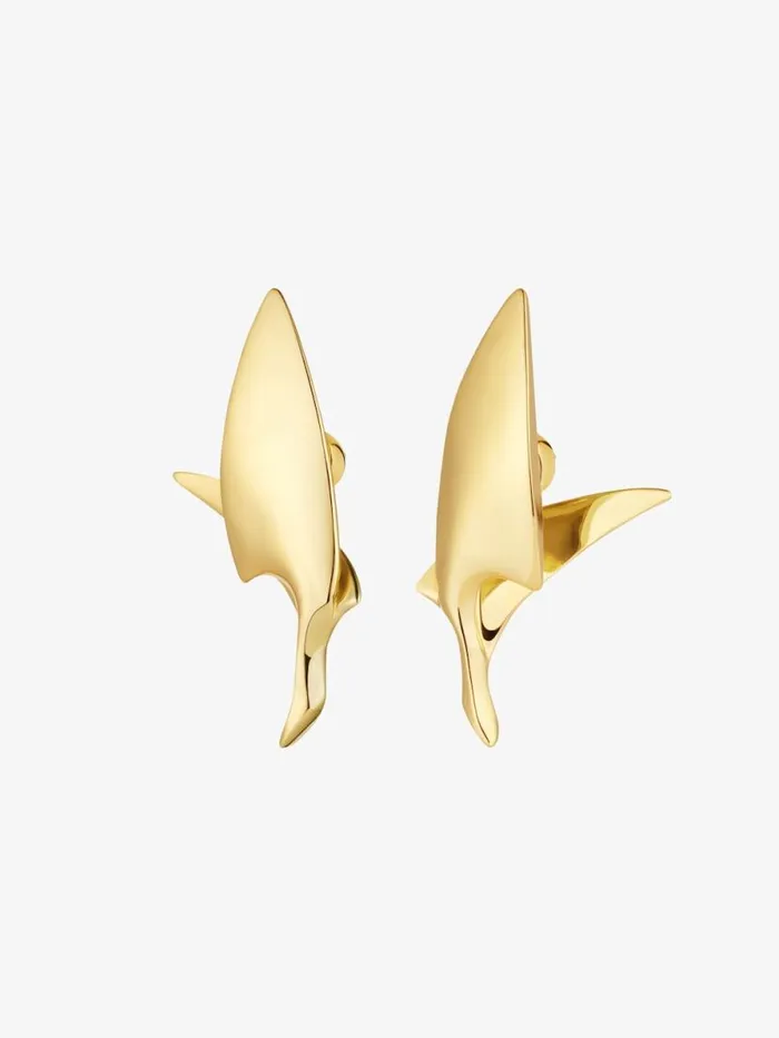 Women Jewelry Givenchy Bird Earrings In Metal Golden Yellow Women Jewelry Givenchy Bird Earrings In Metal Golden Yellow