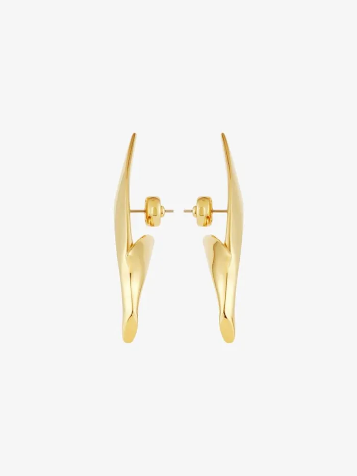 Women Jewelry Givenchy Bird Earrings In Metal Golden Yellow Women Jewelry Givenchy Bird Earrings In Metal Golden Yellow