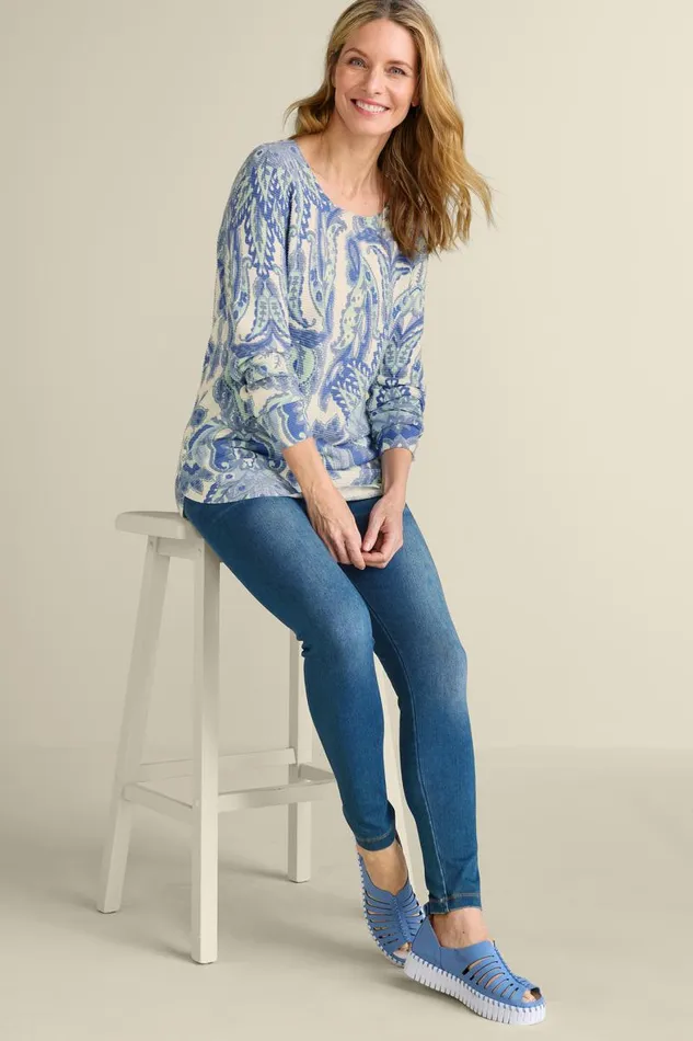 Women Kasey Tunic Sweater Global Scarf Blue Simplif Soft Surroundings Tops Women Kasey Tunic Sweater Global Scarf Blue Simplif Soft Surroundings Tops