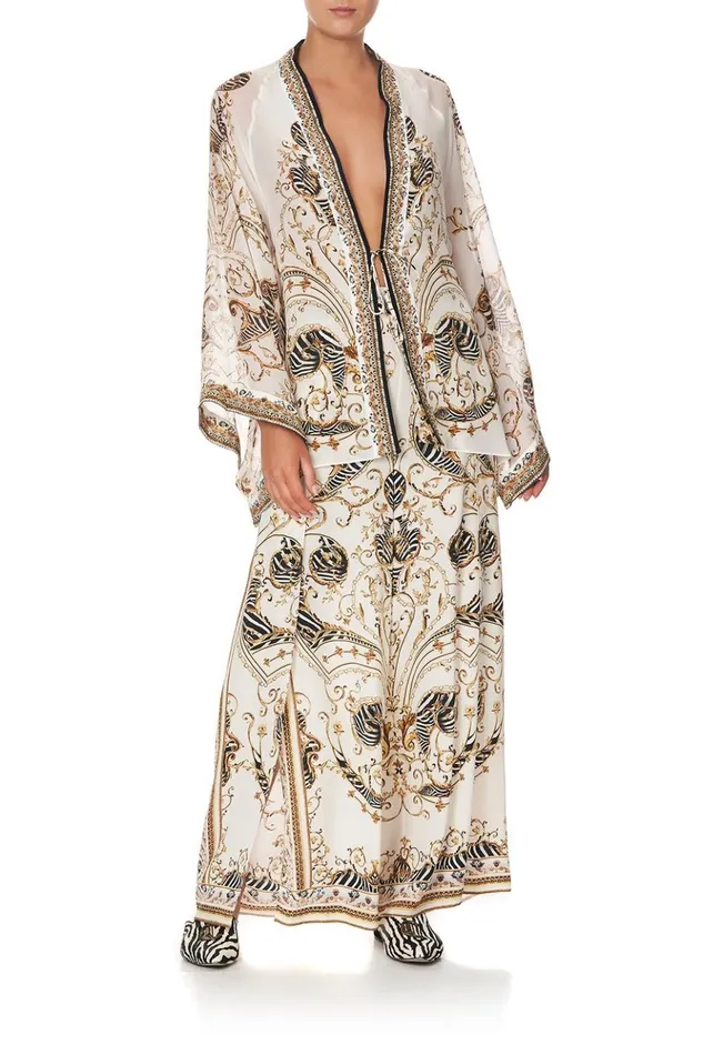 Women Kimonos Camilla Kimono Layer With Tie Night Waiting For Day