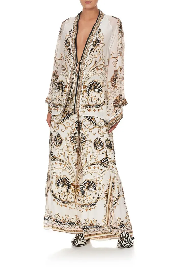 Women Kimonos Camilla Kimono Layer With Tie Night Waiting For Day