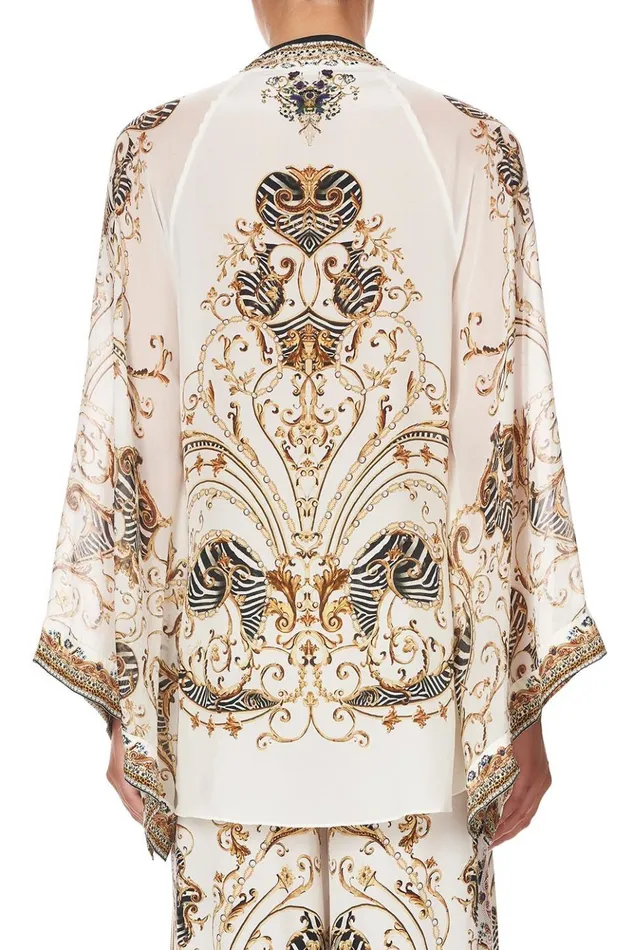 Women Kimonos Camilla Kimono Layer With Tie Night Waiting For Day