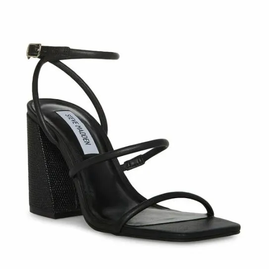 Women KINSLEY BLACK Black Steve Madden Heels Women KINSLEY BLACK Black Steve Madden Heels