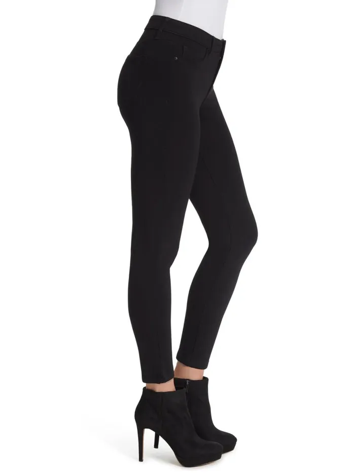 Women Kiss Me Skinny Jeans In Black Ponte Jessica Simpson Bottoms