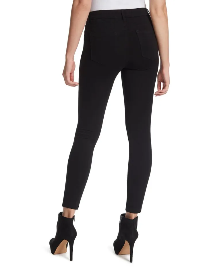 Women Kiss Me Skinny Jeans In Black Ponte Jessica Simpson Bottoms