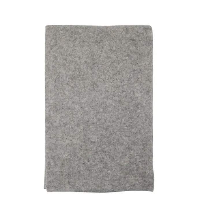 Women Knit Scarf With Alpaca 8211 Grey Promod Scarves Women Knit Scarf With Alpaca 8211 Grey Promod Scarves