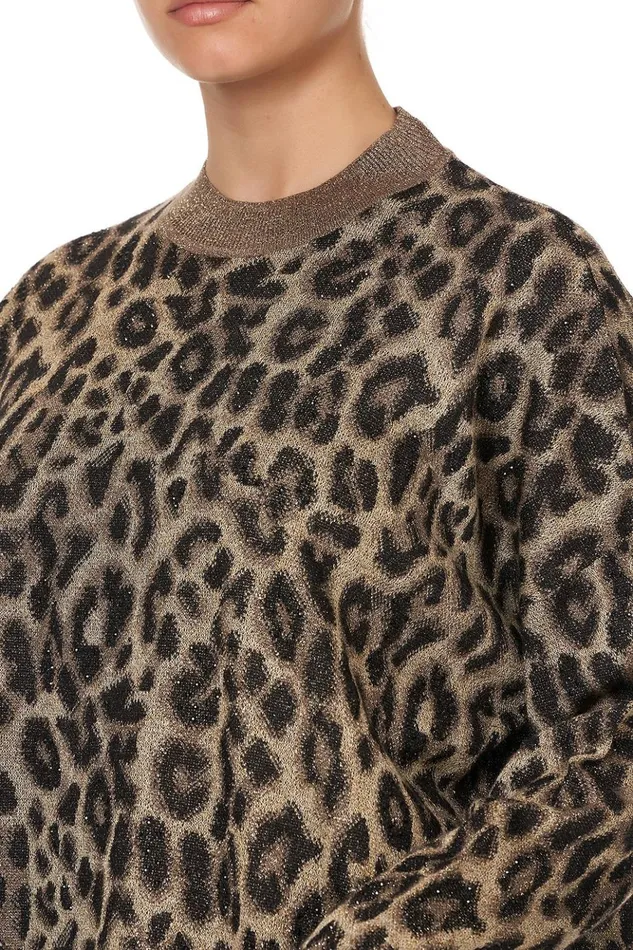 Women Knitwear Camilla Knit Curved Hem Jumper Lotus Lovers