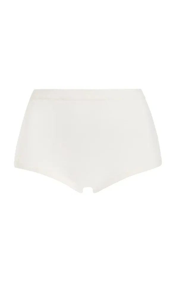 Women Knitwear Gabriela Hearst Aris Knit Short In Ivory Merino Wool