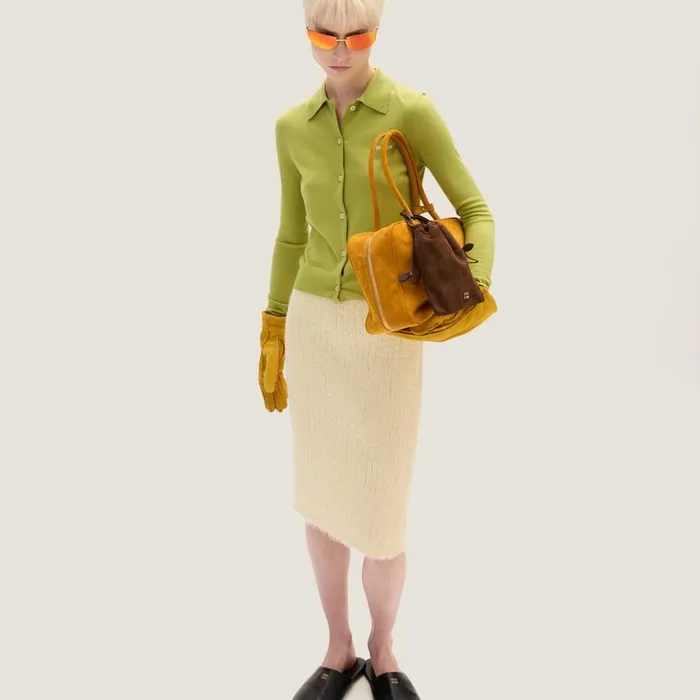Women Knitwear Miu Miu Silk And Cashmere Cardigan Pistachio Green Women Knitwear Miu Miu Silk And Cashmere Cardigan Pistachio Green