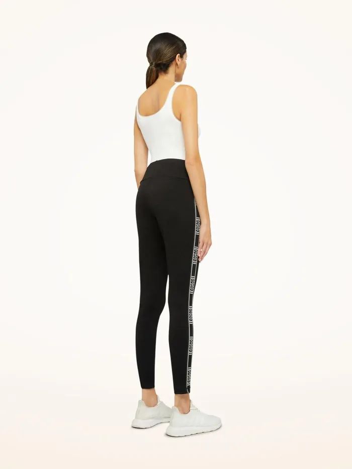 Women Leggings and Bikers Wolford Thermal Leggings Black