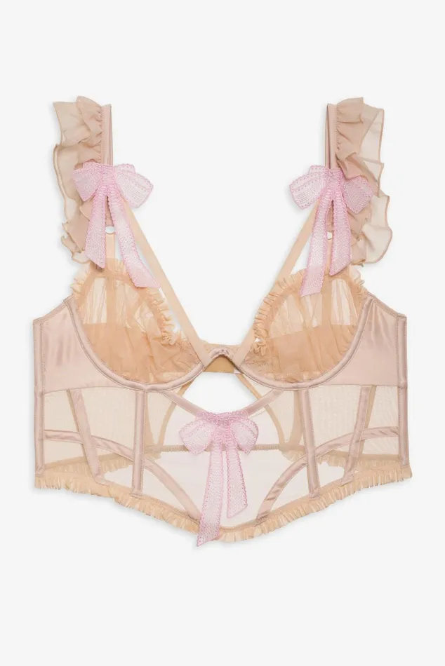 Women Lingerie For Love and Lemons Akeria Bustier Neutral Women Lingerie For Love and Lemons Akeria Bustier Neutral