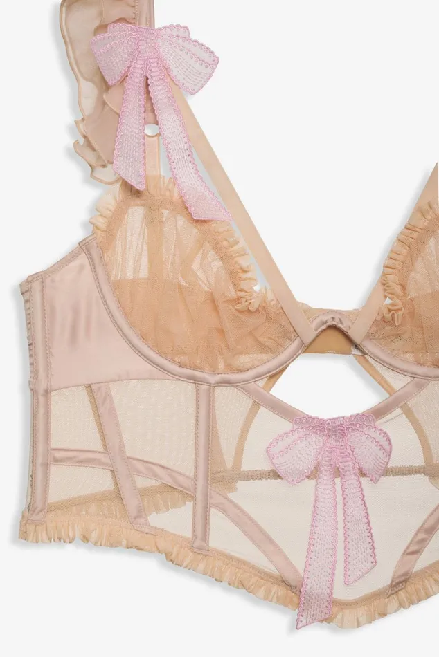 Women Lingerie For Love and Lemons Akeria Bustier Neutral Women Lingerie For Love and Lemons Akeria Bustier Neutral
