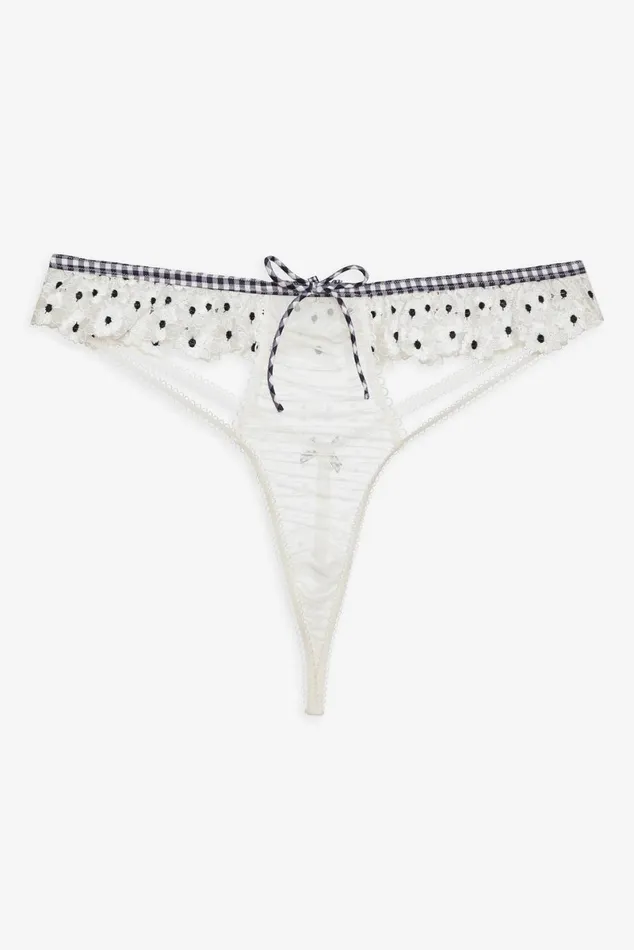 Women Lingerie For Love and Lemons Odette High Waisted Panty Ivory Women Lingerie For Love and Lemons Odette High Waisted Panty Ivory